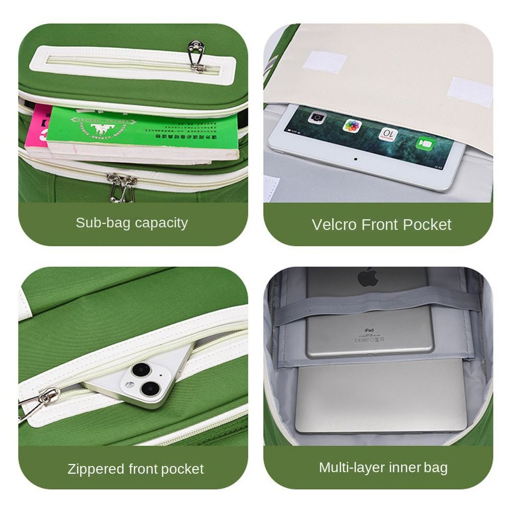 Large Capacity Students Backpack Spinal Protection with Reflective Strips School Bag Waterproof Ergonomic Kids Backpack for kids