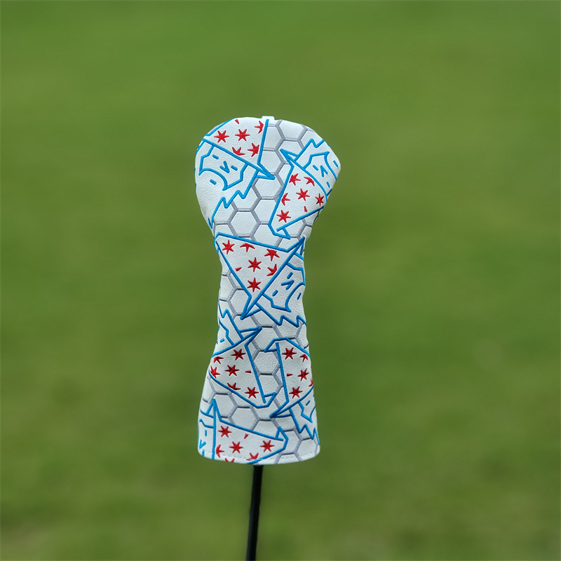 4 個ベティナーディゴルフクラブカバーゴルフハイブリッドヘッドカバードライバーハイブリッドゴルファー機器用