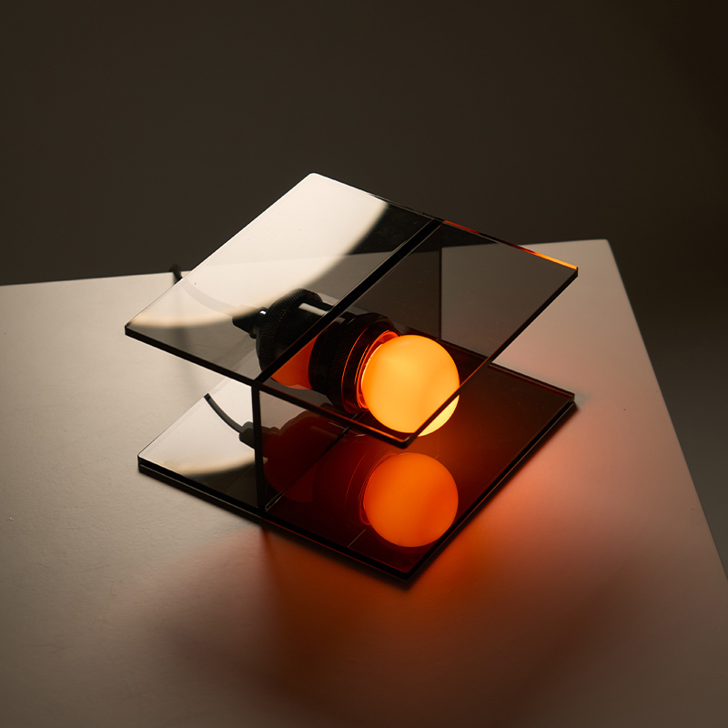 2026 Черный Кристалл INS Настольная Лампа Спальня Спальня Свет Украшения