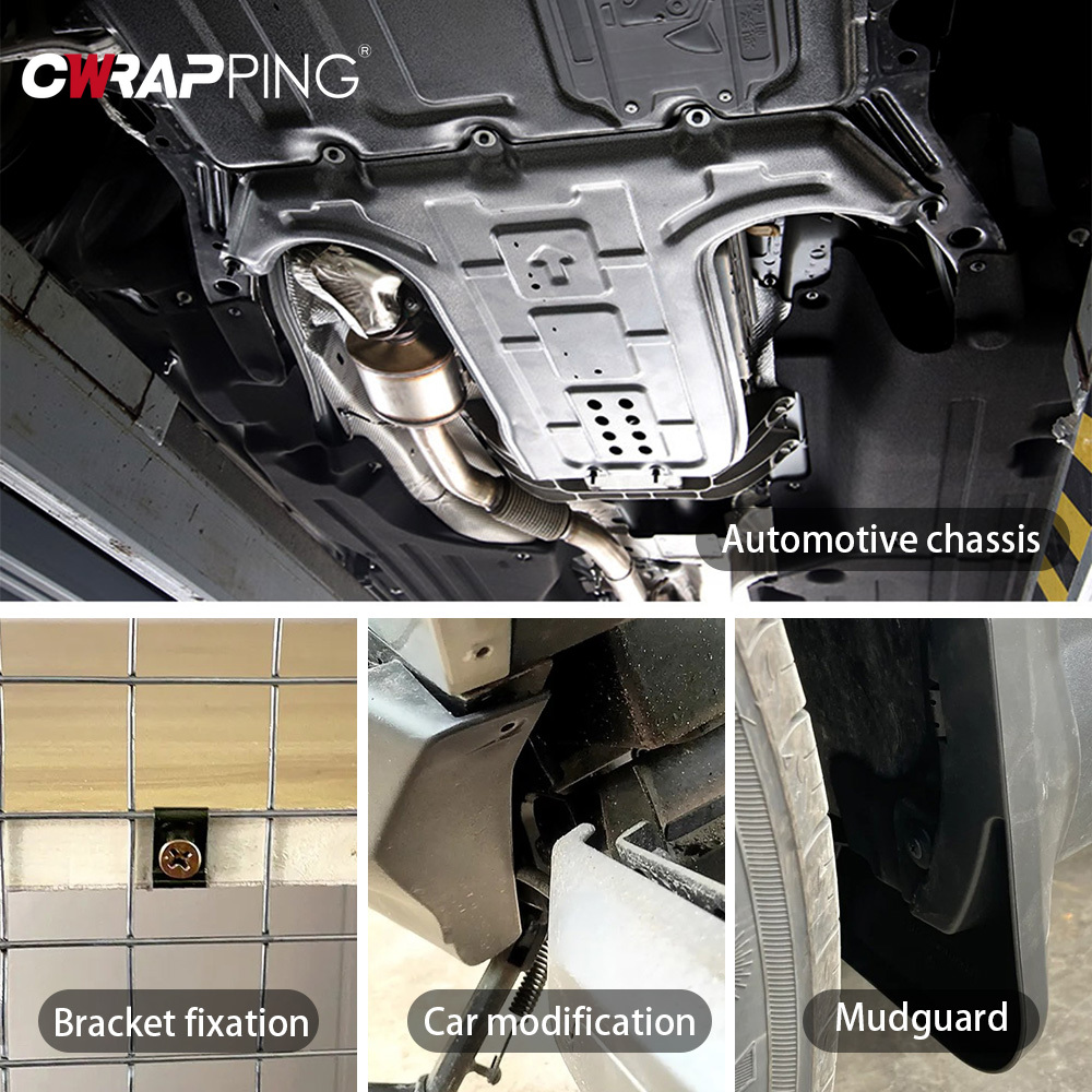 Auto Fastener Clip Großhandel U-Typ Metall Schraube Clip Werkzeug für Motor Undertray Splash Shield Schutz Stoßstange Schraube auto Zubehör