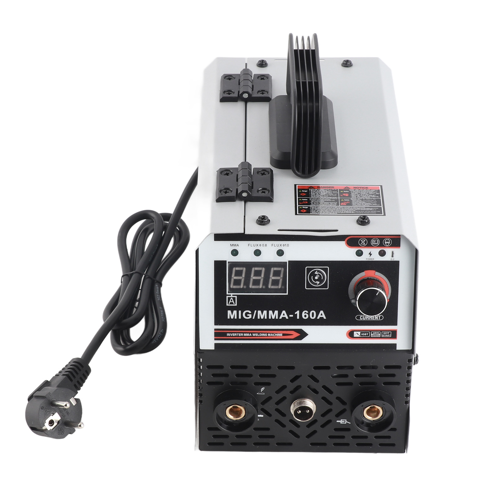 Soudeurs MIG MMA 2 en 1, soudeurs à dioxyde de carbone blindés et manuels, soudeurs à onduleur à courant continu IGBT polyvalents intégrés