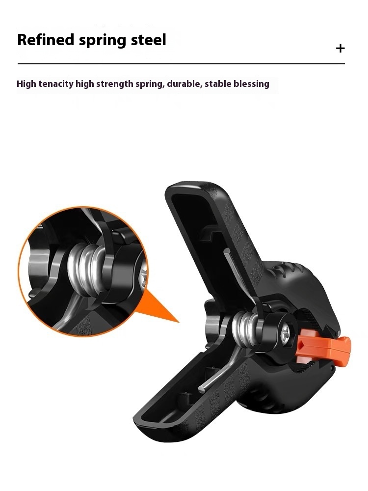 6 sztuk 3-calowych zacisków sprężynowych Wytrzymały plastik do tła Muślin Płótno Papier Chromakey Klips do ekranu Studio fotograficzne Narzędzie stolarskie