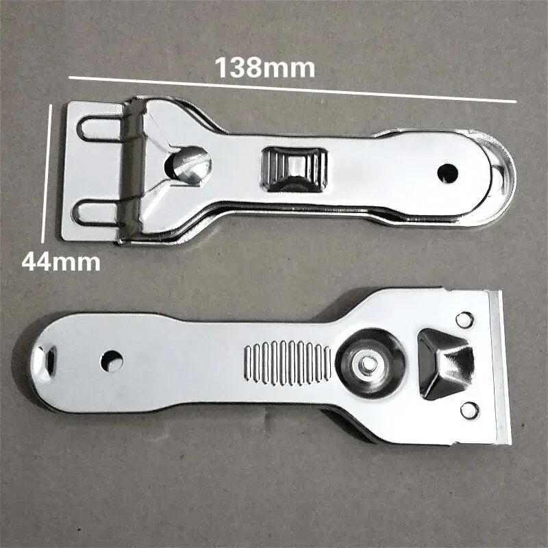 Nettoyeur de grattoir pratique et facile à utiliser, avec 5 lames de rechange, dissolvant de plaque de cuisson en céramique et verre Durable, outil de nettoyage de four et de cuisinière, 1 pièce