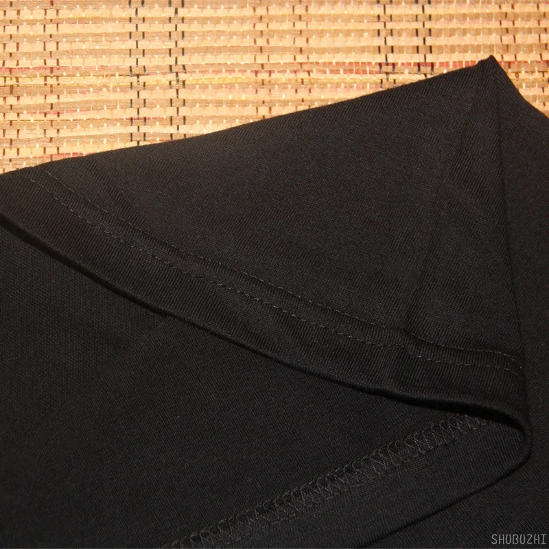 Blacke Fleeg kaus lengan pendek pria, T-shirt katun kerah bulat lengan pendek untuk pria
