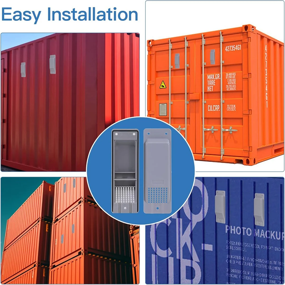 8pack Shipping Container Air Vent Kit Heavy Duty Shipping Container Accessories Flow Ventilation Kit