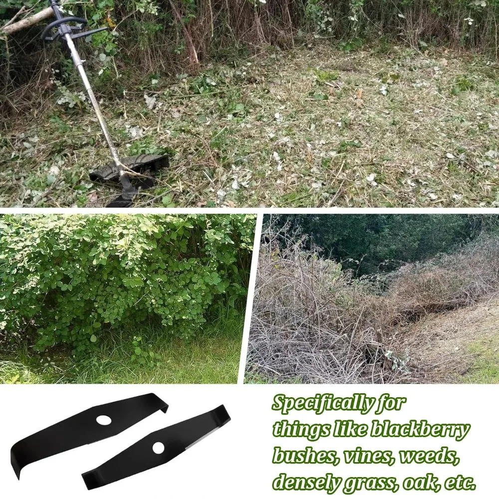 2 tanden 2T universeel dikker trimmermes voor strimmer bosmaaier vervangen