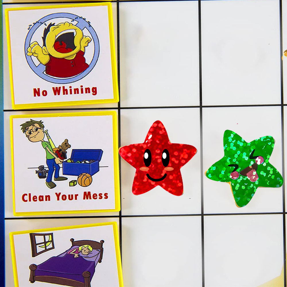 100-500pcs Glitter Star สติกเกอร์สําหรับโรงเรียนเด็กครูสติกเกอร์รางวัล PARTY Decor ขนาดเล็กธุรกิจป้าย Scrapbooking สติกเกอร์