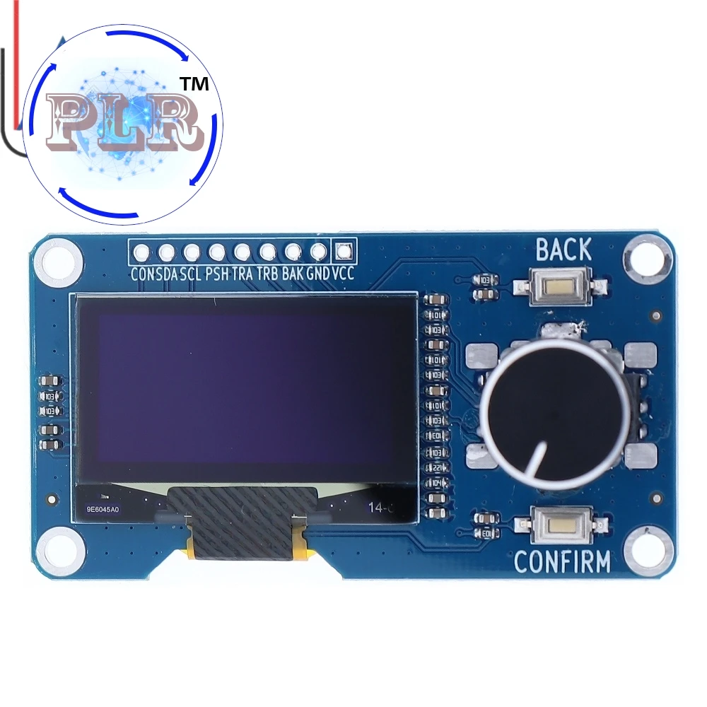 PULAR 1~10PC ホワイト/ブルー LCD 0.96/1.3 インチ OLED ディスプレイ画面と EC11 ロータリーエンコーダーモジュール IIC インターフェースを組み合わせた Arduino 用