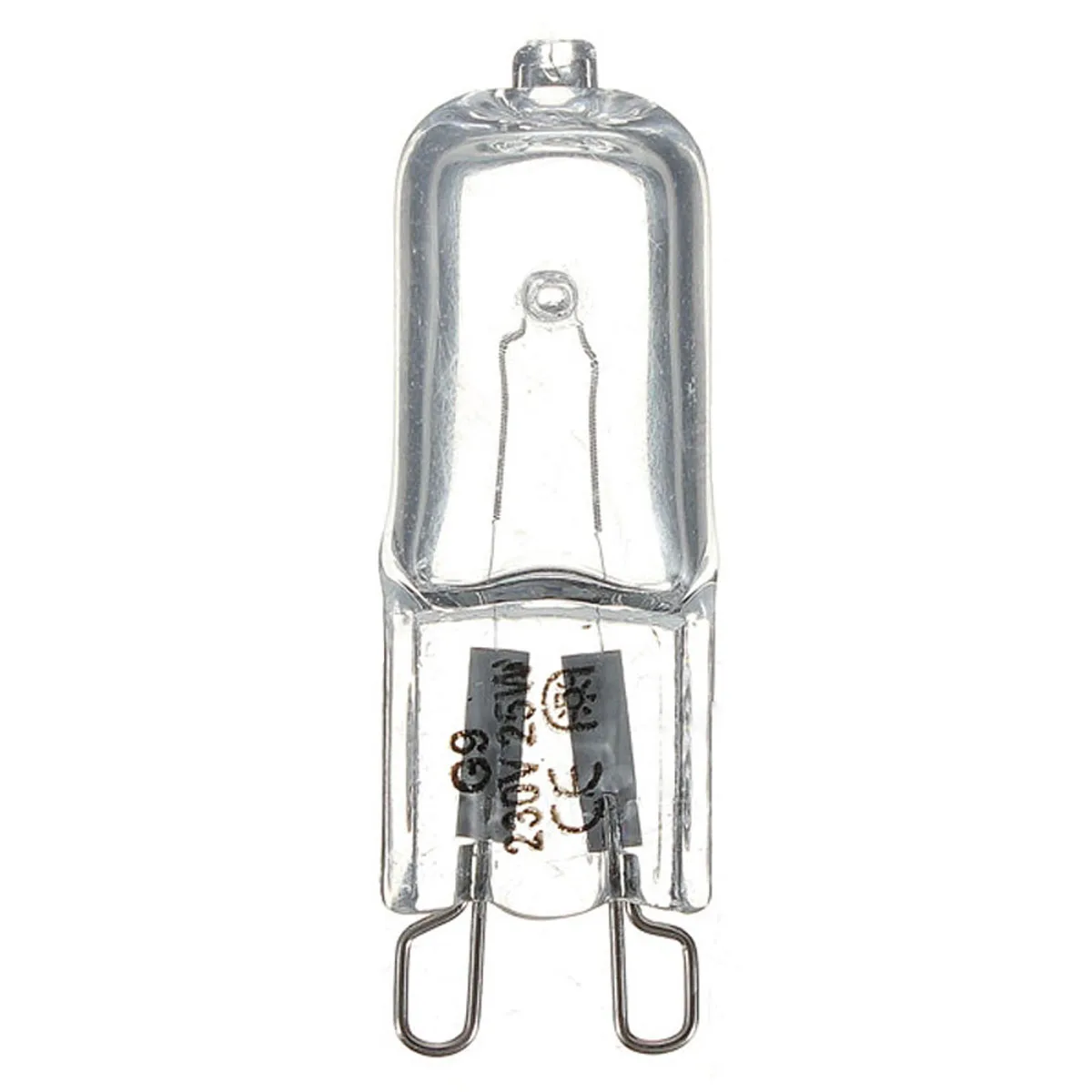 10pcs G9 AC 200-240V 25W 40W 60W Portable Warm Light Halogen Bulb Light Lamp 2700K Globe Capsule Clear Bulbs	2 Pin Base