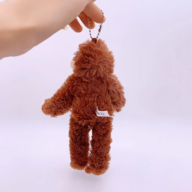 20 cm Nette Kleine Affe Anhänger Plüsch Puppe Tier Hängen Plüsch Puppe Tasche Anhänger Weiche Angefüllte Rucksack Schlüsselbund Plüsch Puppen