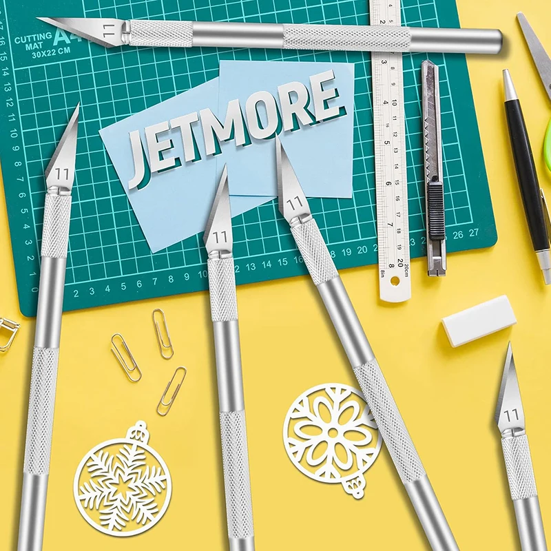 Coltello da intaglio in metallo Tagli di carta Forniture educative per ufficio Strumenti artistici per studenti Coltello multiuso adatto per principianti TMZ