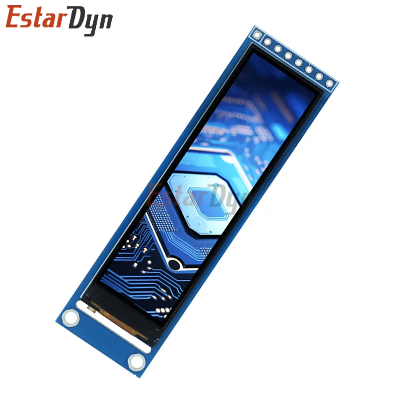 Estardyn 2.25 polegadas TFT LCD ST7789 tela pequena 76*284 módulo LCD tela colorida SPI de visão completa