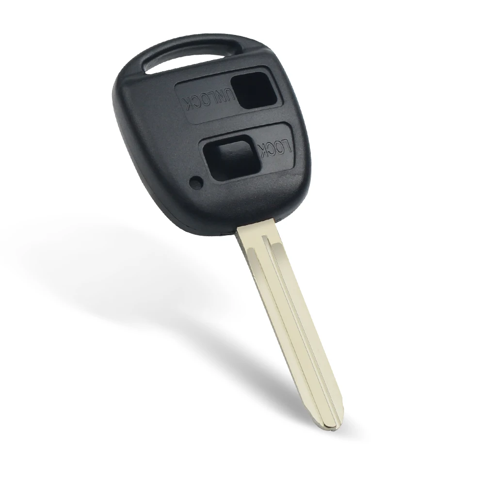 KEYYOU 2/3 Buttons Remote Key Shell Case Fob TOY43 For Toyota Corolla Camry Yaris Land Cruiser Avensis Prado 120 RAV4 Kluger