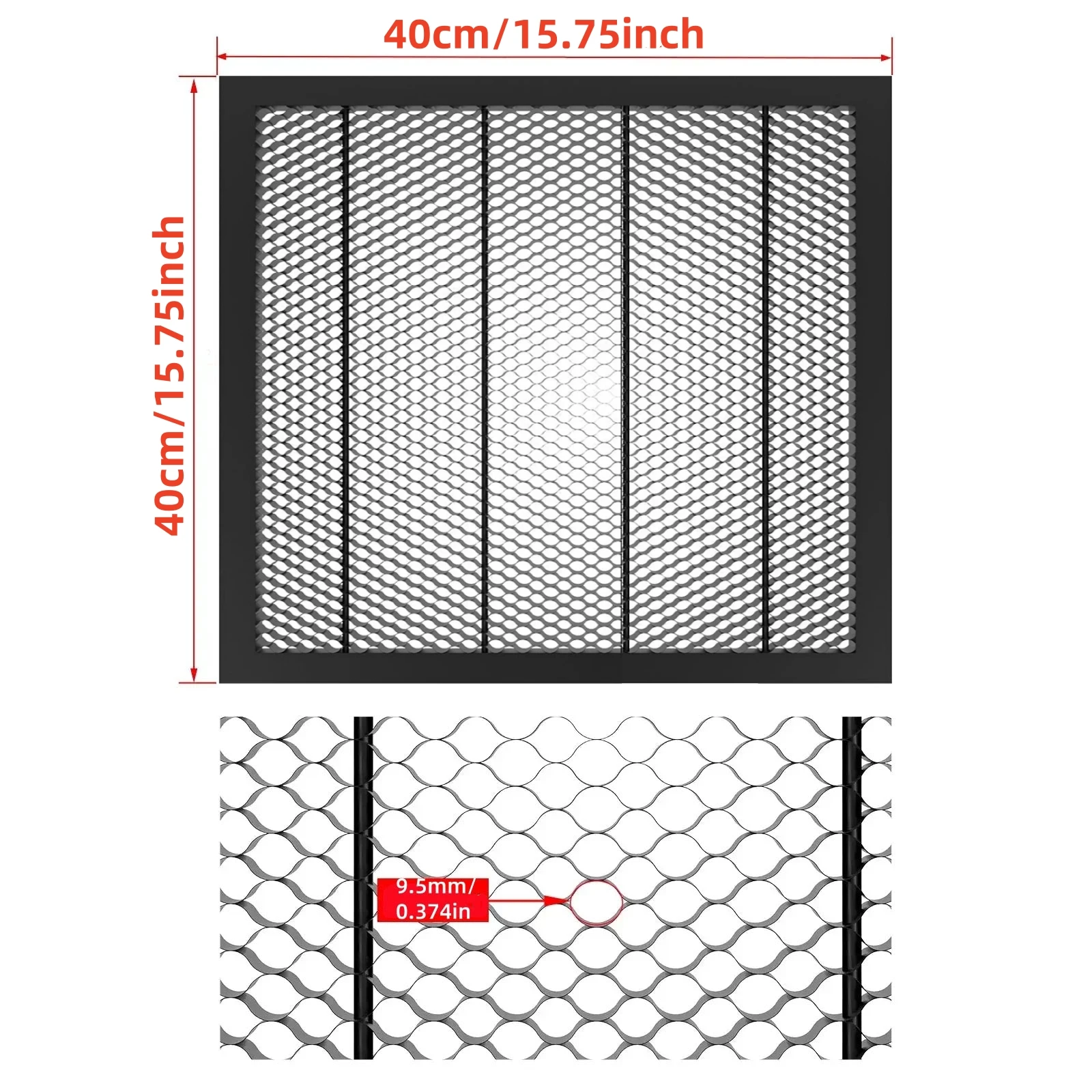 NEJE Laser Engraver Pad Backing Plate Honeycomb Panel Work Platform for All Brand Laser Cutter Machine Tool Accessories