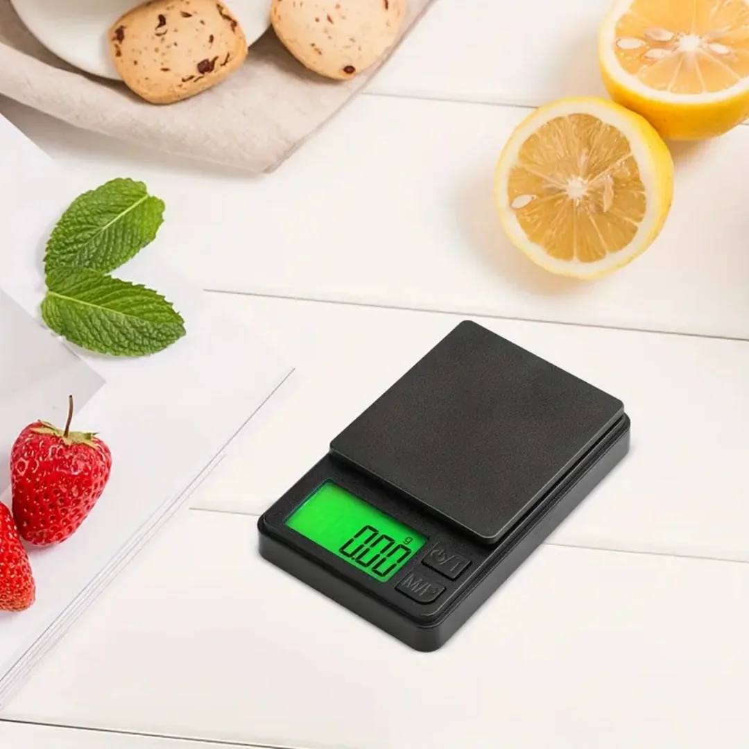 Báscula de bolsillo digital pesan báscula de gramos precisión 500g/0.01g Mini báscula de joyería