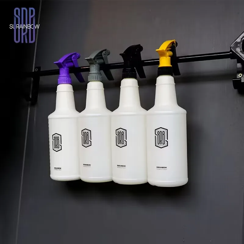 Auto Ultrafeiner Wassernebel Zylindrische Sprühflasche HDPE Chemikalienbeständiges Spray Auto Wash Gießkanne, Hochleistungs-Sprühflasche