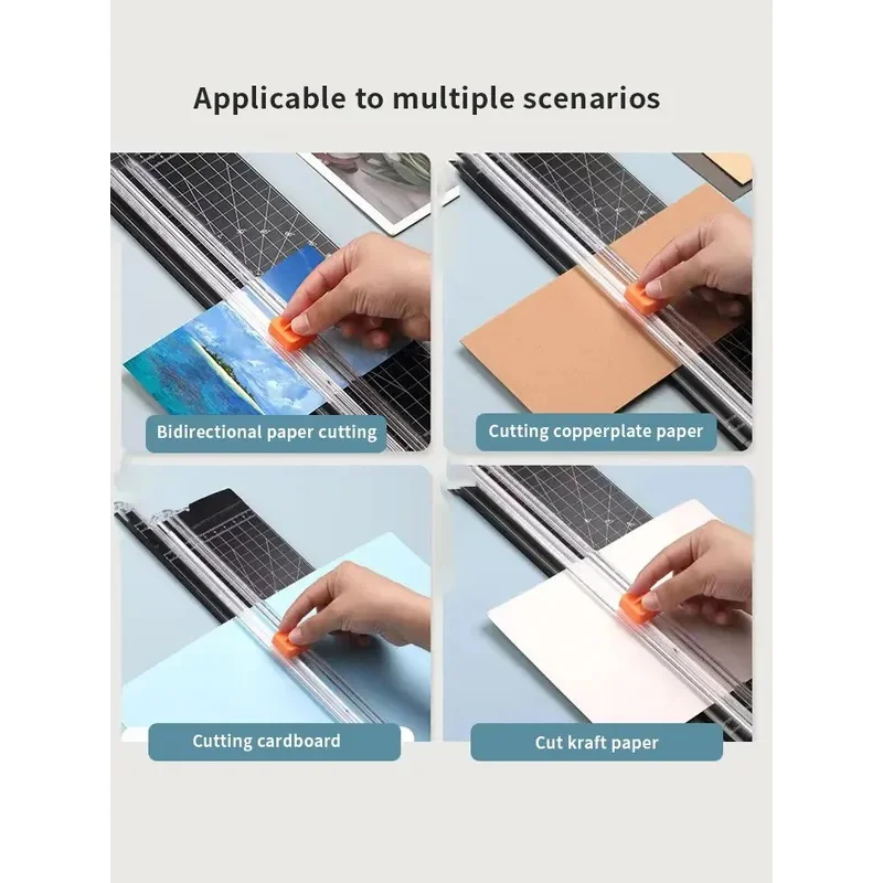 Double-Sided Paper Cutter, A4 Paper Cutter, Small Manual Ledger, Student Photos