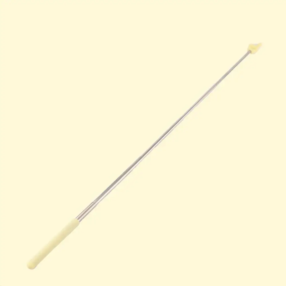 Telescopic Reading Guide Pointer Finger Shape Anti-slip Teaching Pointer Stick Mini Portable Handheld Blackboard Presenter Stick