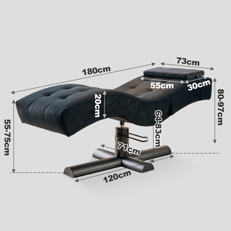XinSheng Elektrisches Gesichts-Spa-Bett, Hydromassagetisch, Salon, Wimpern, Wimpern, Schönheit, verstellbare Couch, Schönheitsmassage, Ladenmöbel