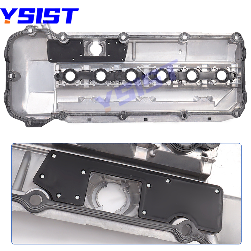 新しいアルミエンジンバルブカバー BMW M54 M52 B20 B25 B28 E53 E36 E46 E39 X5 Z3 2.5L 2.8L 3.0L シリンダーヘッドカバー 11121432928