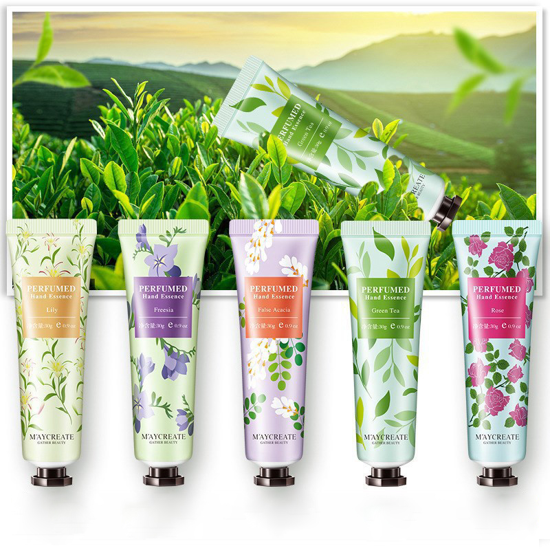 Fruchtige, blumige Handcreme-Sets, feuchtigkeitsspendend, nährend, Anti-Aging, reparierend, Händepflege, Schönheit, Aufhellung, Händecremes-Set