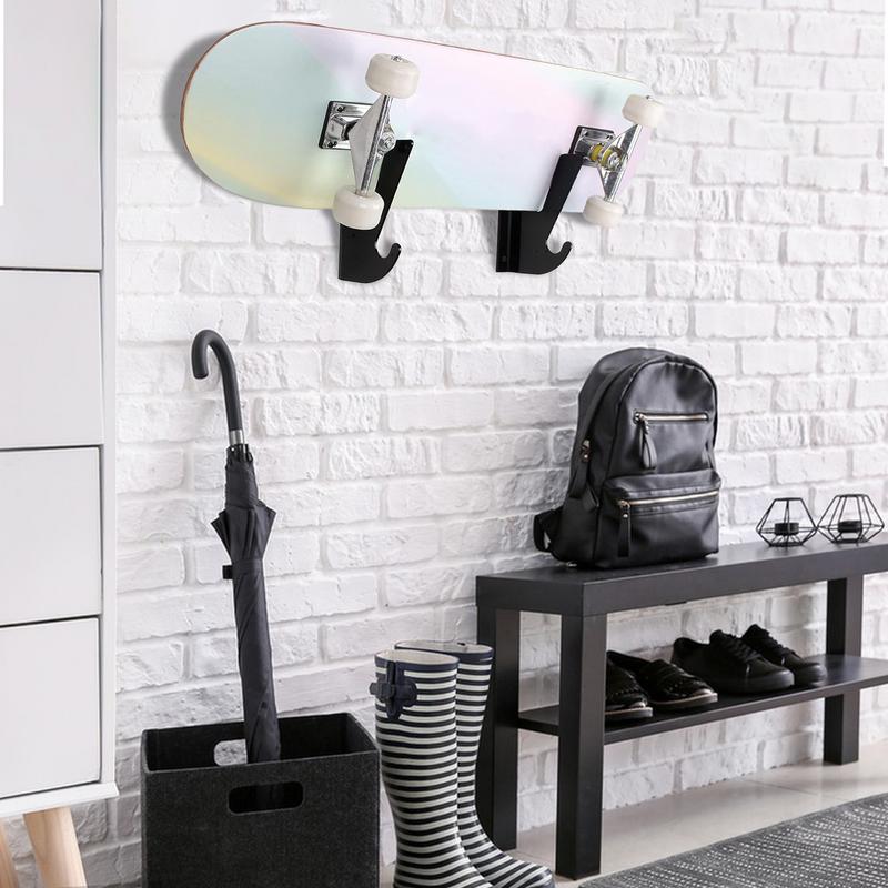 Wall Mount Skate Display, Horizontal armazenamento Hanger, Fit para Longboard, Stand, Shelf Fits all Virtue