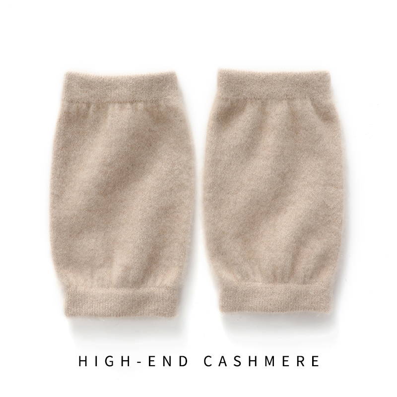 DjzDsm100% Cashmere 2024 Autumn And Winter New Men's And Women's General Short Thick Windproof And Cold Warm Knit Knee Pads