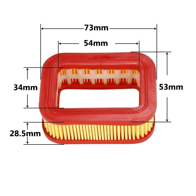 Xăng Máy Cưa Xích Giấy Lọc Không Khí Thay Thế Cho 5200 5800 52/58CC Cưa Xích Vườn Cung Cấp Điện Thiết Bị Phụ Kiện