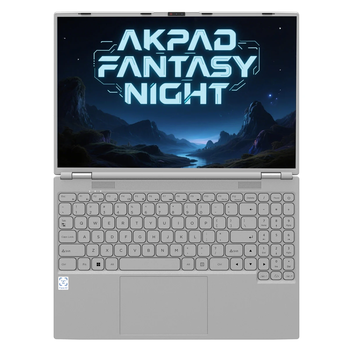 Reconocimiento facial Intel Notebook N5095 16 "portátil 16GB 32GB RAM Max 2TB ROM Windows 11 Pro Wifi 5 BT 4,2 RGB teclado Face ID