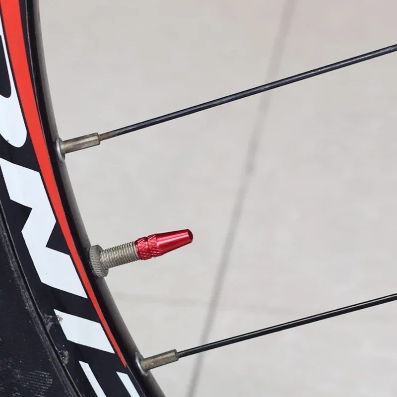 4pcs 알루미늄 합금 자전거 타이어 Prest 밸브 캡 MTB 도로 자전거 덮여 수호자 도로 MTB 타이어 방진 자전거 Presta 밸브