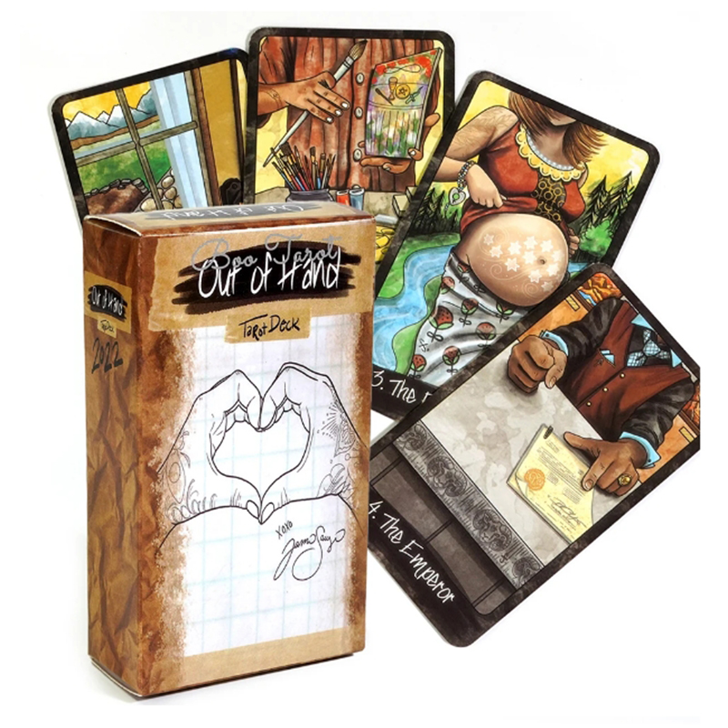 78 ชิ้นการ์ดมือไพ่ทาโรต์ Divination Tarot Board เกมดาดฟ้า Fortune Telling Family Party Guide รุ่น Edition