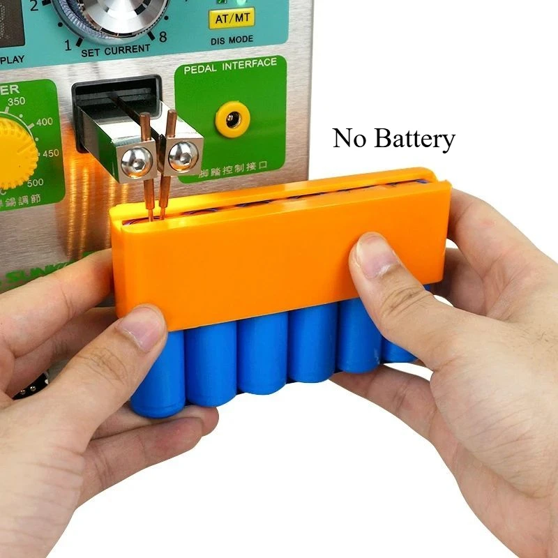 18650 Rechargeable Spot Welding Machine, Single Row Double-sided Spot Welding Machine, Plastic Fixed Battery Pack, Brazing Tool