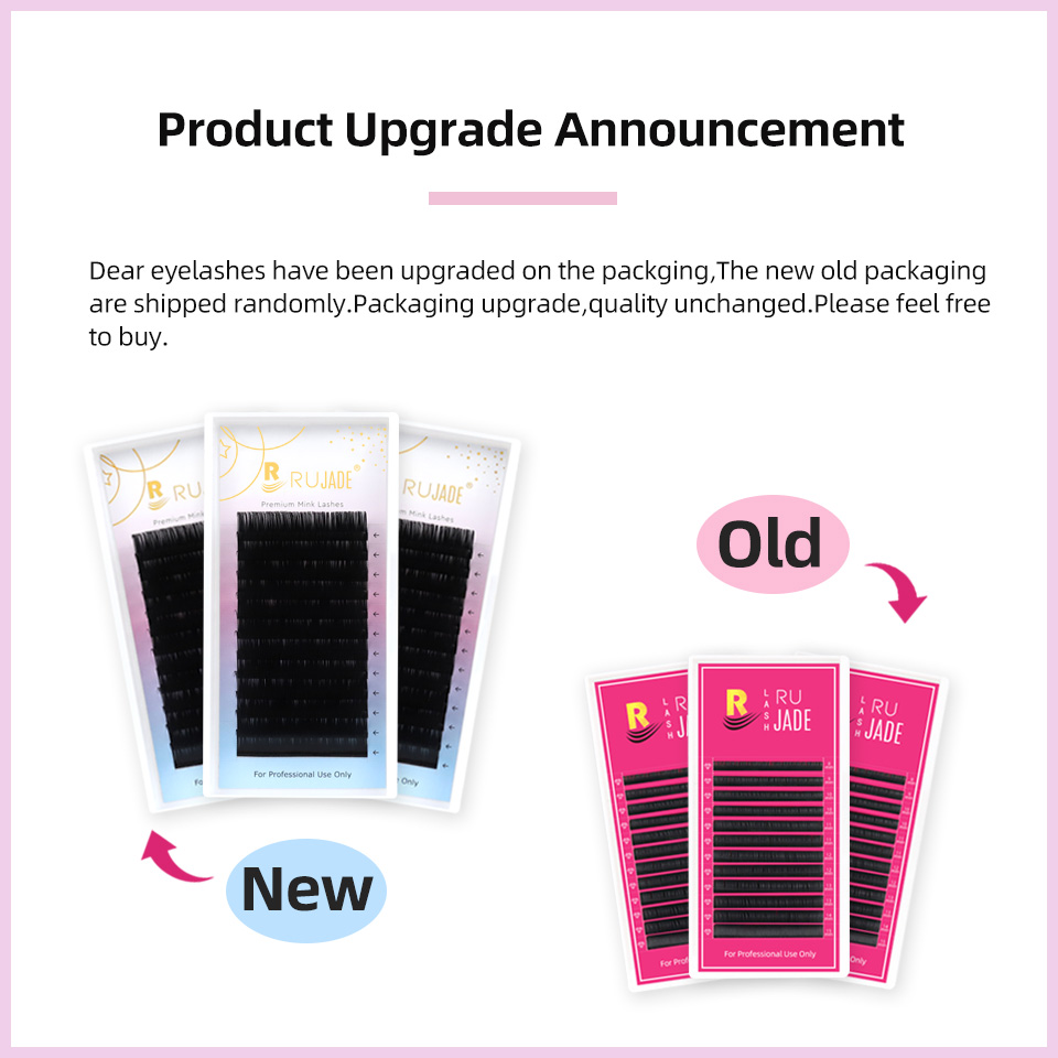 RUJADE Đáy Dưới Làn Mi 5Mm 6Mm 7Mm 8Mm Ngắn Size Dưới Lông Mi Dưới Làn Mi Tự Nhiên Giả cá Nhân Cây Nối Mi