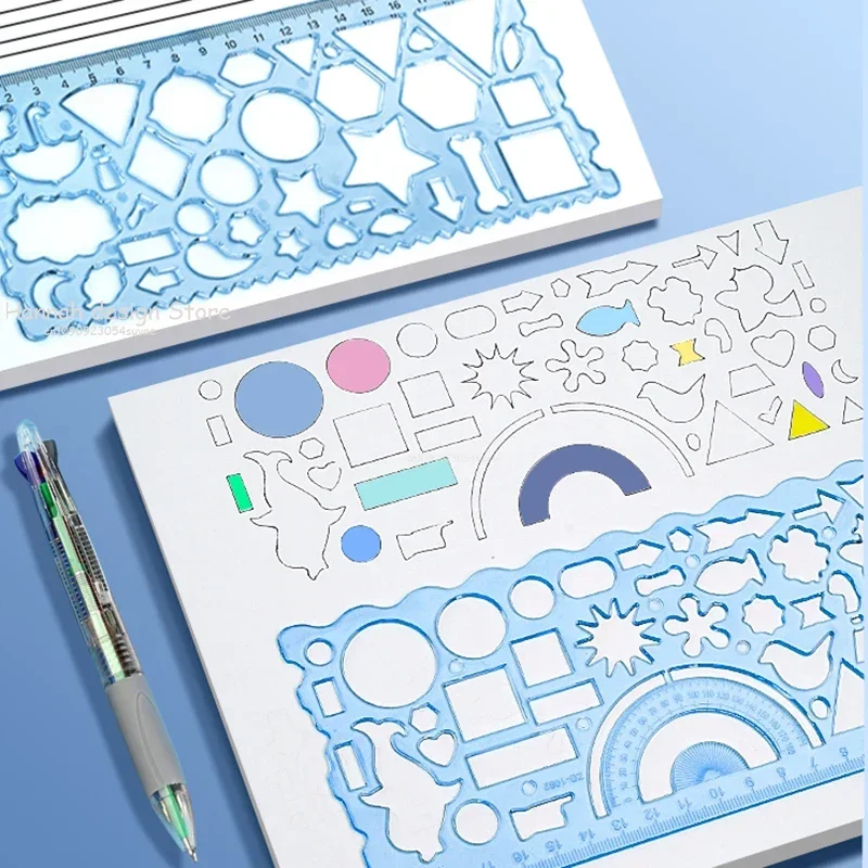 Drawing Stencils Set Funny Interlocking Gears Wheels Spirograph Painting Toys Arts Crafts Ideal Creativity Activity Accessories