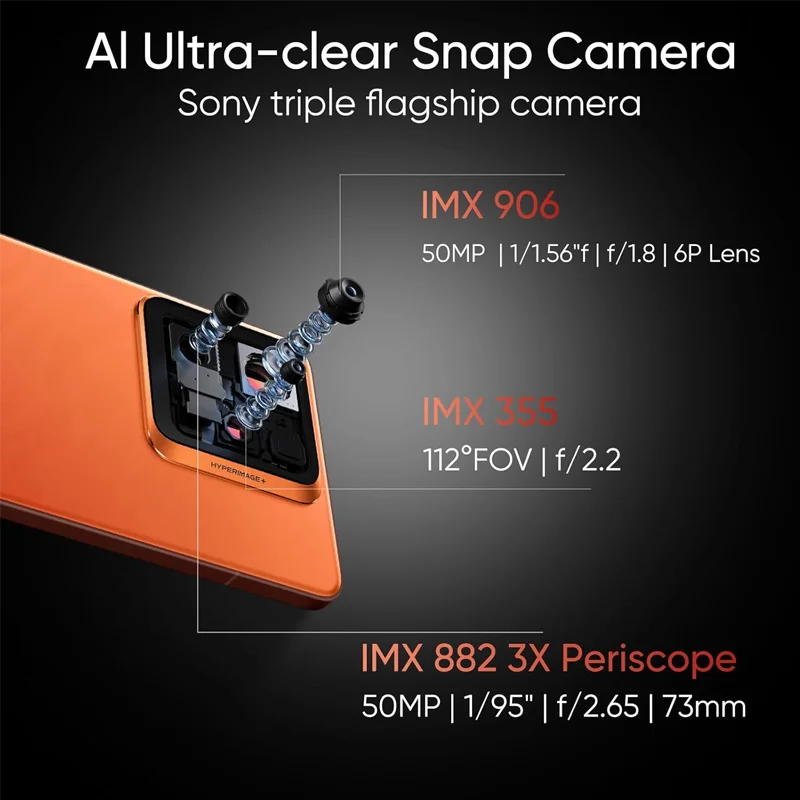 Versión Global realme GT 7 Pro 5G Smartphone Snapdragon 8 Elite AI Ultra-clear Snap Cámara RealWorld Eco² Display 6500mAh Batería 120W Charge NFC AI Smartphone