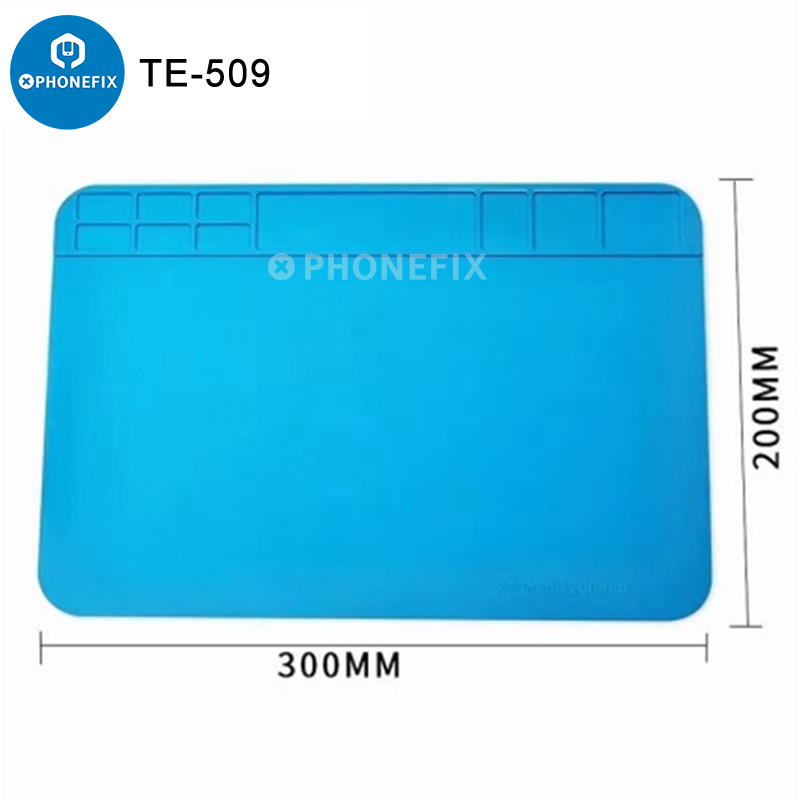 Durable ESD Silicon Soldering Mat Heat-Resistant Work Pad For Hot Air Gun soldering iron station repair thermal insulation pad