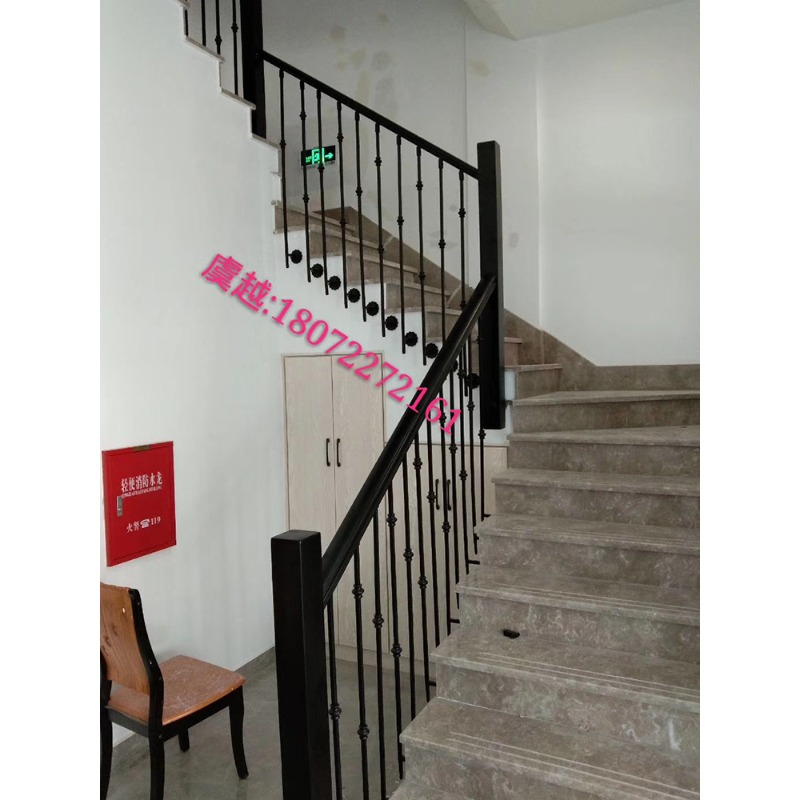 Colunas pagode redondas de várias especificações 14 quadrados 14 redondos 16 colunas redondas de ferro forjado para escada guardrail varanda raili