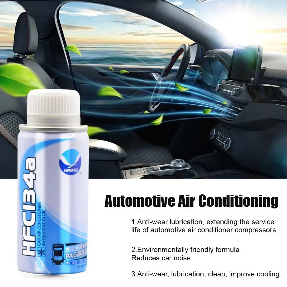 Automotive Airconditioning Compressor Koelolie Auto Vrachtwagen Auto Styling Efficiëntie Speciaal Glijmiddel Auto Accessoires