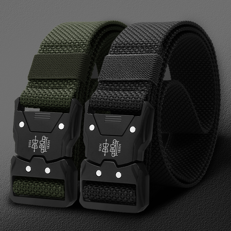 Tactical Waist Belt - Durable Automatic Buckle, Perfect for Outdoor Adventures, Unisex Accessories for Men and Women