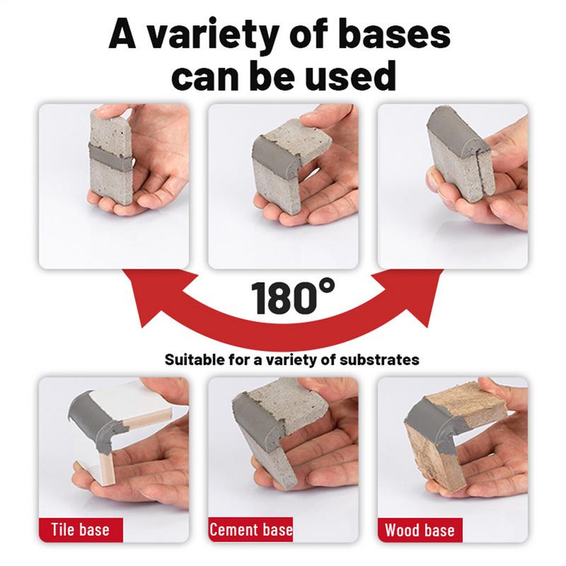 Cement Crack Filler 500ml Asphalt Crack Filler Concrete Patch Cracked Tile Filler Asphalt Patch For Concrete Repair Roofs