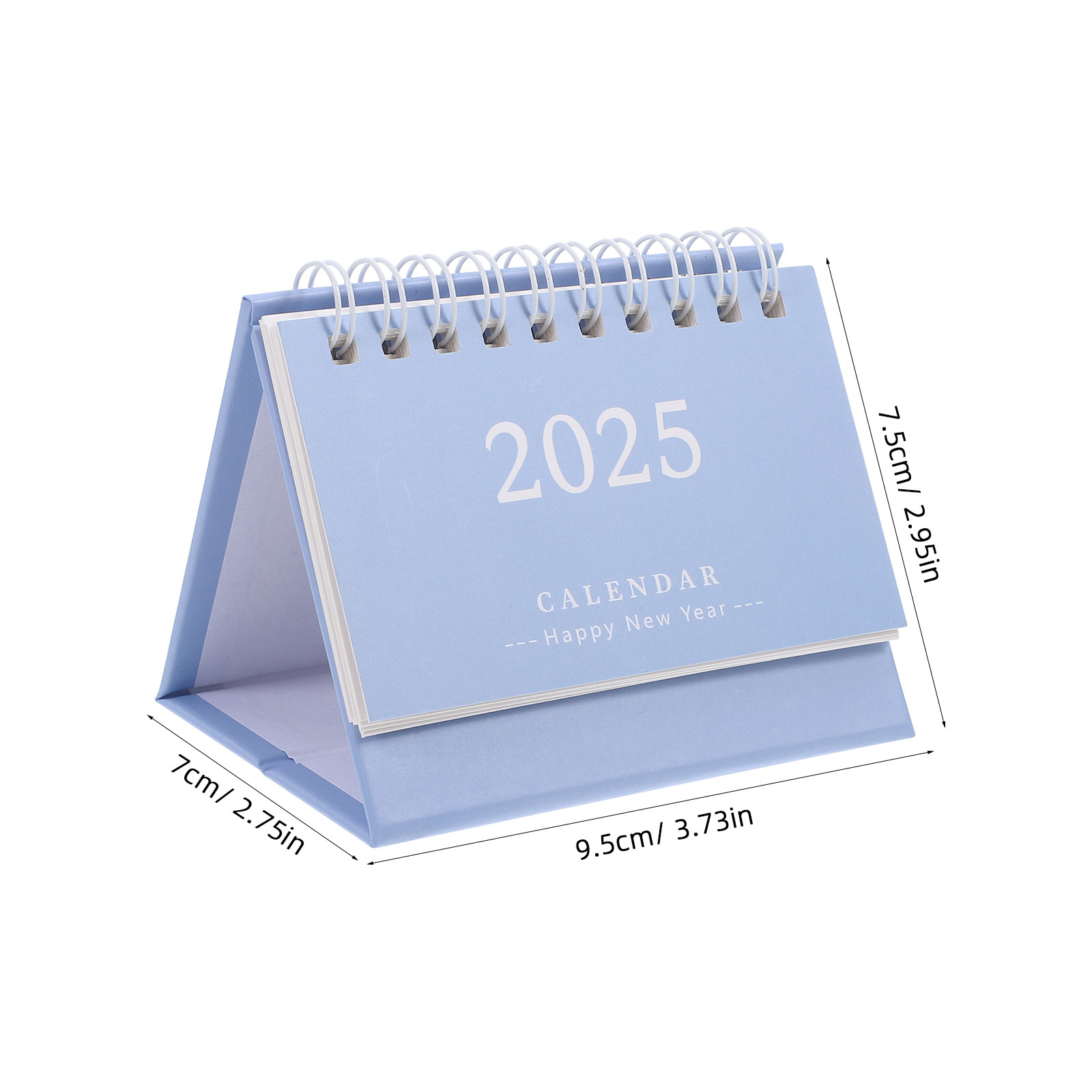 2025 ปฏิทินตั้งโต๊ะ Simple Notepad ทุกวันปฏิทินยืนปฏิทินในครัวเรือนตกแต่งปฏิทินรายเดือน Home Supply