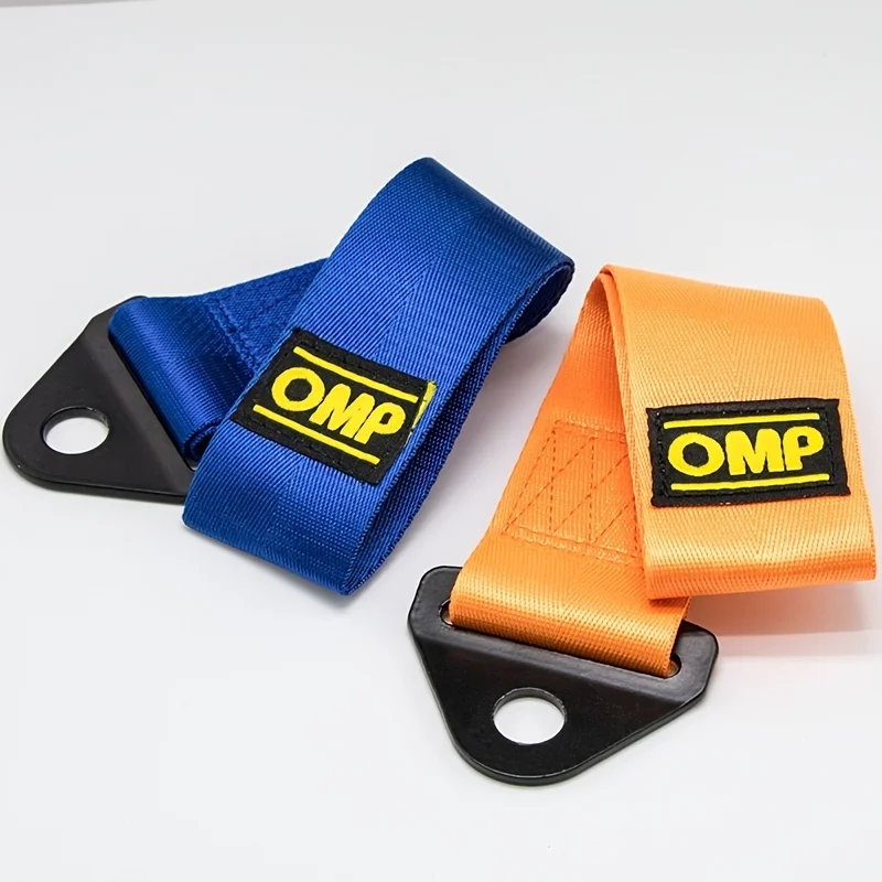 Heavy-Duty Nylon Tow Strap: Universal Car Racing Tow Ropes for Maximum Bumper Trailer Towing Strength