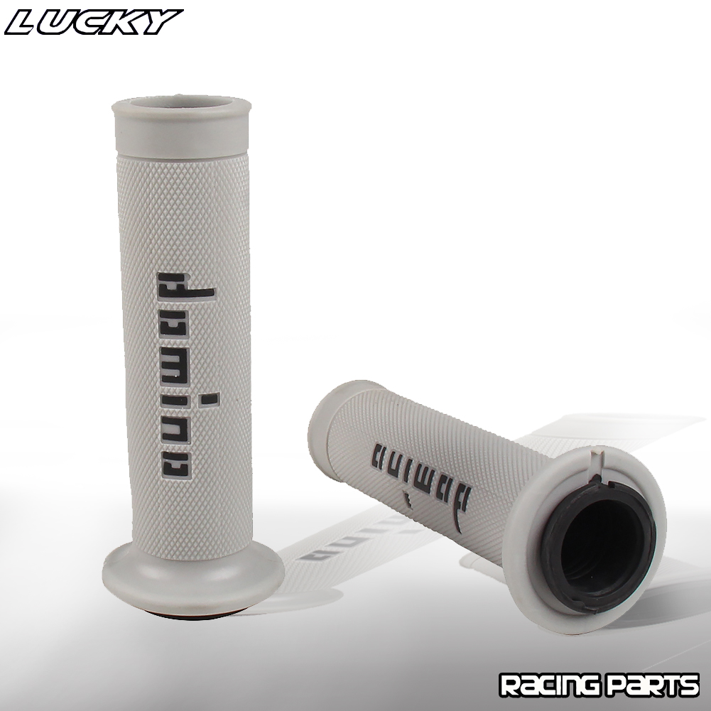 7/8 "22 24Mm Xe Máy Cầm Tay Cầm Thanh KTM YAMAHA Đa Năng Hố Xe Đạp Kiểu Dáng Mô Tô Xe Máy Cao Su GEL Domino cầm 9 Màu