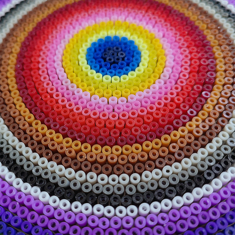 2,6 мм Mini/10000 Φ Beads Тепловая мозаика Perler DIY детские железные бусины предохранитель ручной работы Подарок детская игрушка