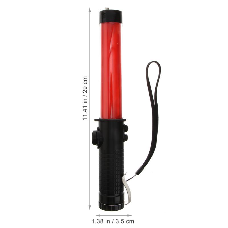 1 Traffic Control Wand Led Light Wand Emergency Traffic Led Flashing Stick 29cm Without