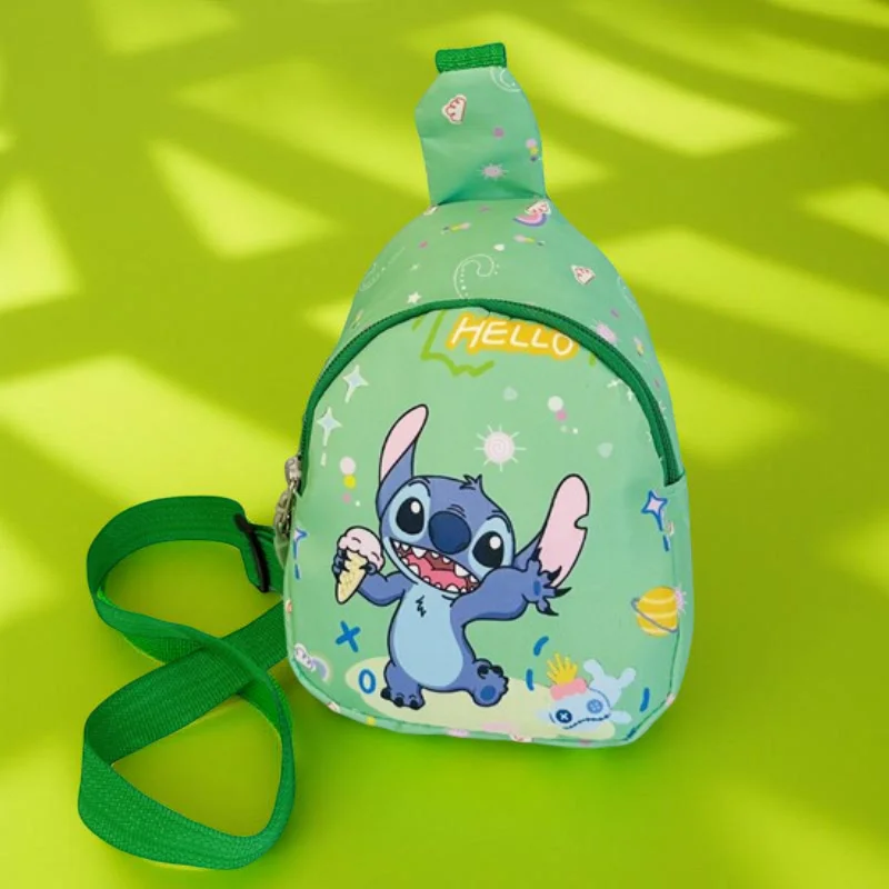 Torba na ramię Stitch, torba na klatkę piersiową z kreskówką, lekka i trwała, modna torba na ramię do codziennego użycia w dojazdach do pracy