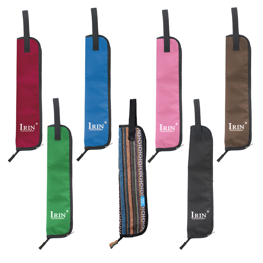 IRIN DrumStick Tasche Ethnischen Stil Oxford Tuch Drumstick Verdicken Fall Große Kapazität Handtasche Percussion Instrument Zubehör