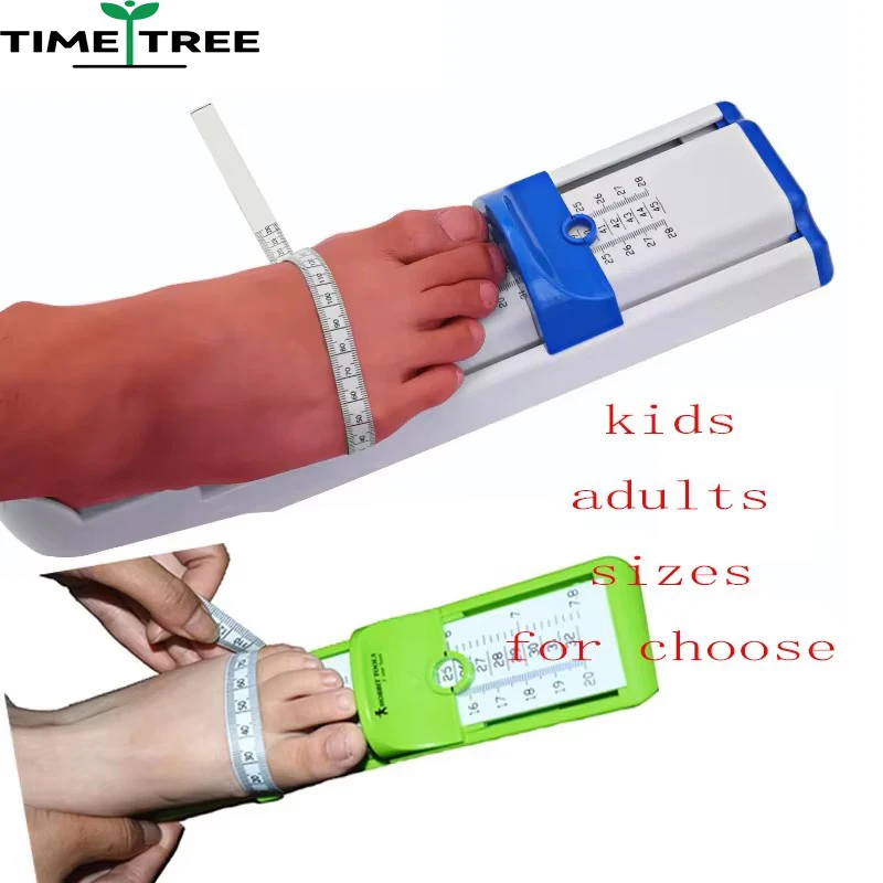 Dispositivo de medição de pés de luxo infantil, instrumento de medição suficiente para tamanhos de calçados. Vários modelos disponíveis para escolher