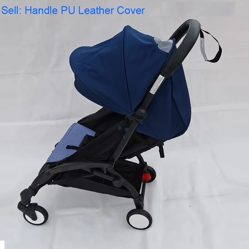 Kinderwagenaccessoires PU lederen beschermhoes Cover van armleuning en handvat voor Babyzen Yoyo Yoyo2 kinderwagen