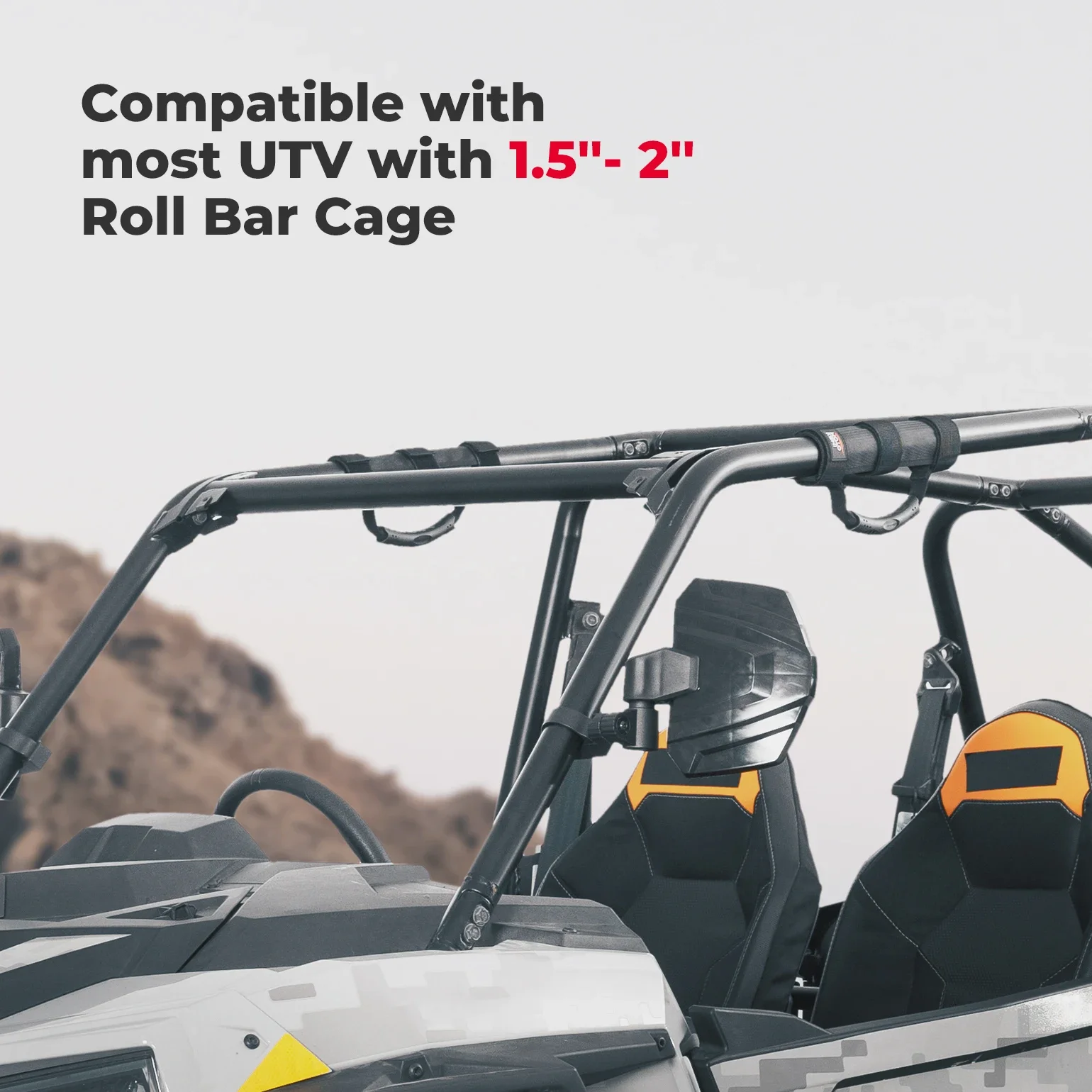 UTV ATV スポーツ ロールバー ケージ グラブ ハンドル ホールド ジープ用 Can-am コマンダー マーベリック x3 1000 ポラリス RZR レンジャーと互換性あり